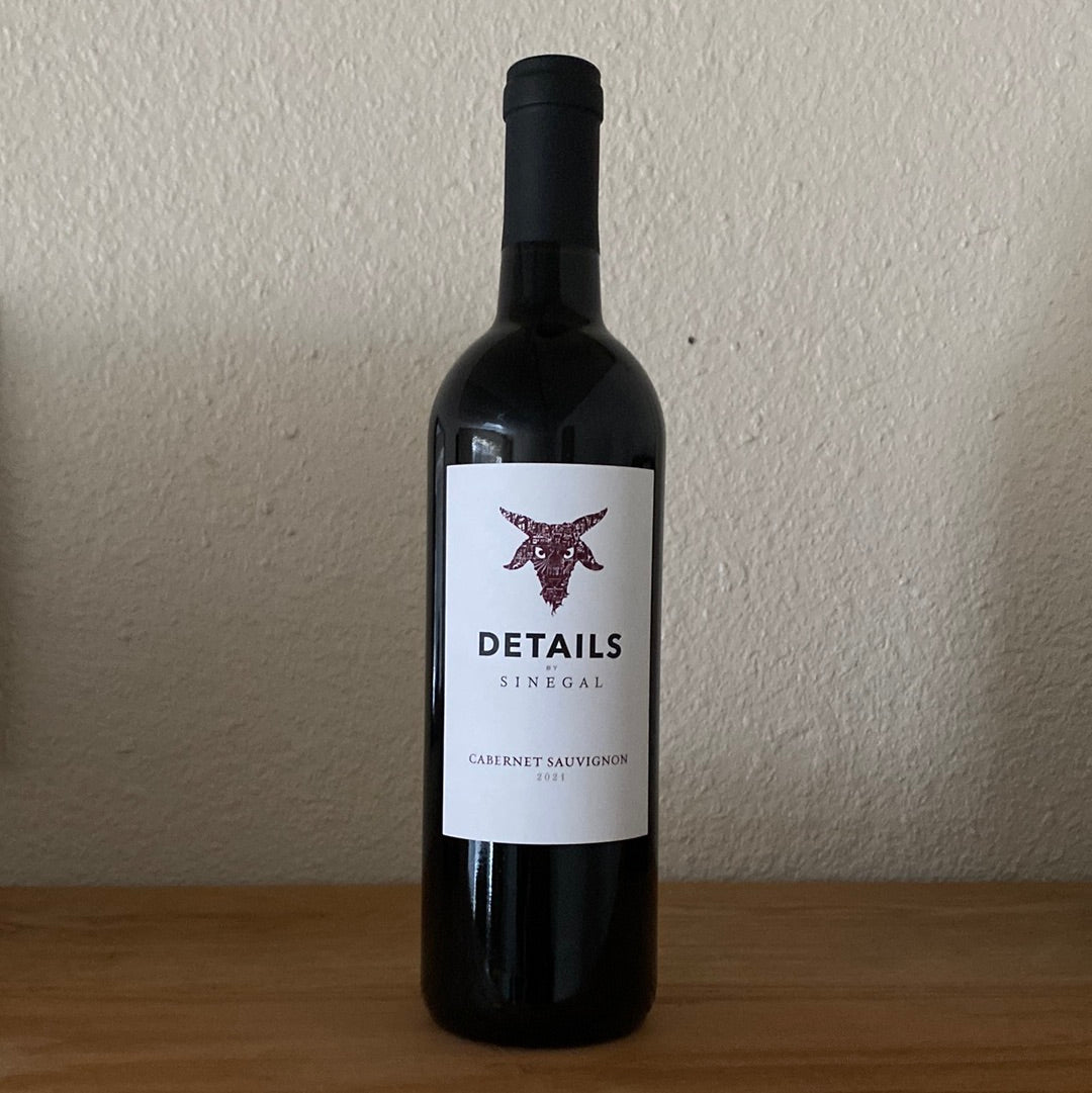 Details by Sinegal Estate Cabernet Sauvignon Sonoma County 2021