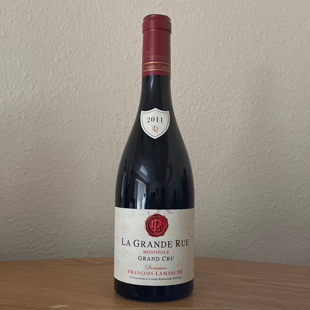 DOMAINE FRANCOIS LAMARCHE LA GRANDE RUE GRAND CRU MONOPOLE 2011