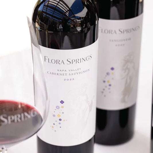 Flora Springs 2023 Cabernet Sauvignon from Napa, California 93 pts
