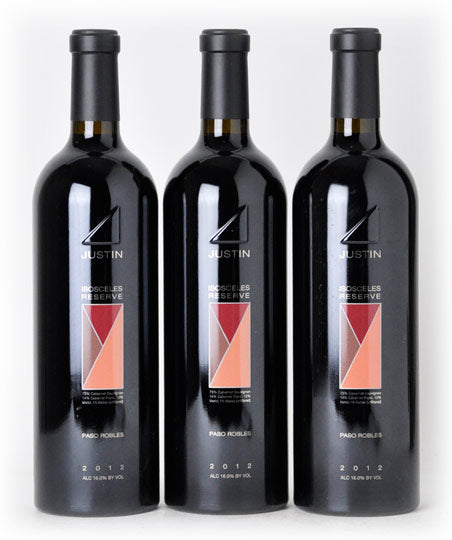Justin Vineyards & Winery 2012 Isosceles Reserve