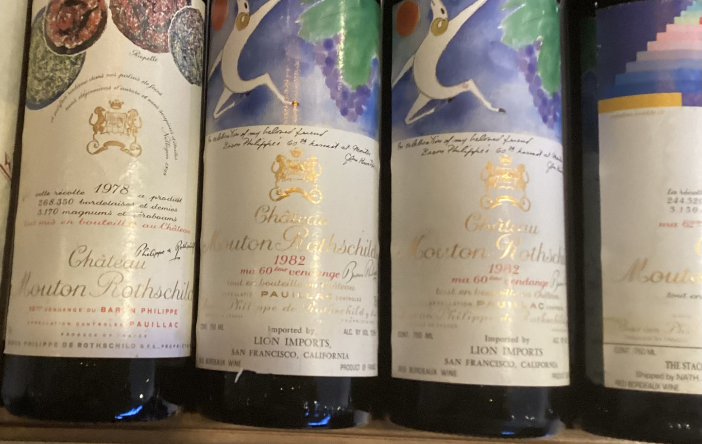 Chateau Mouton Rothschild 1982