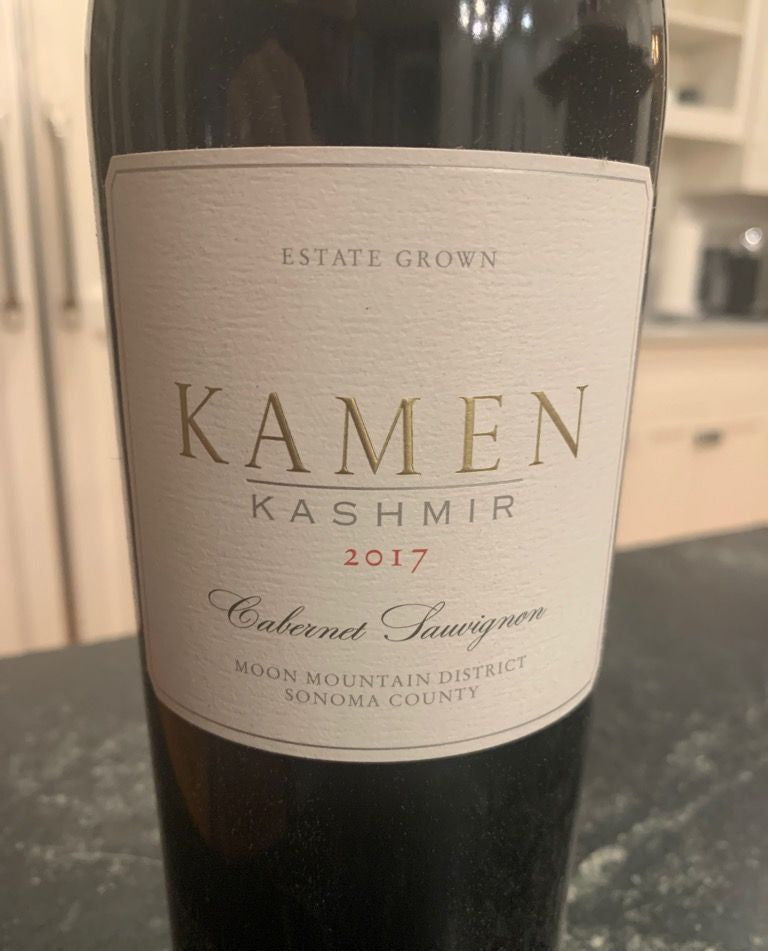 Kamen Estate 2017 Kashmir Cabernet Sauvignon Moon Mountain District