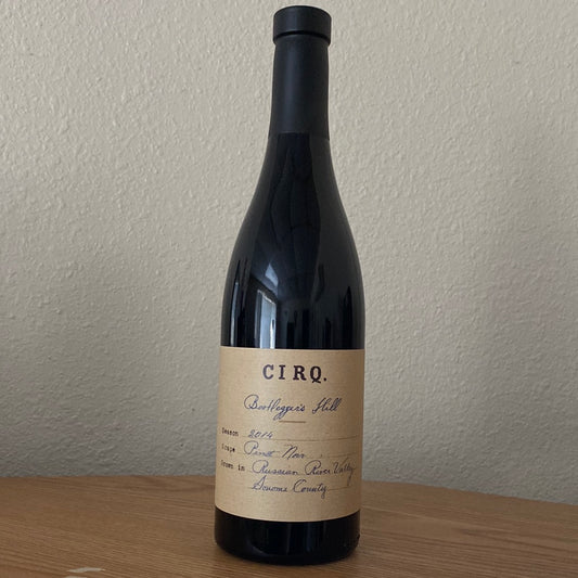 Cirq 2014 Bootlegger's Hill Pinot Noir