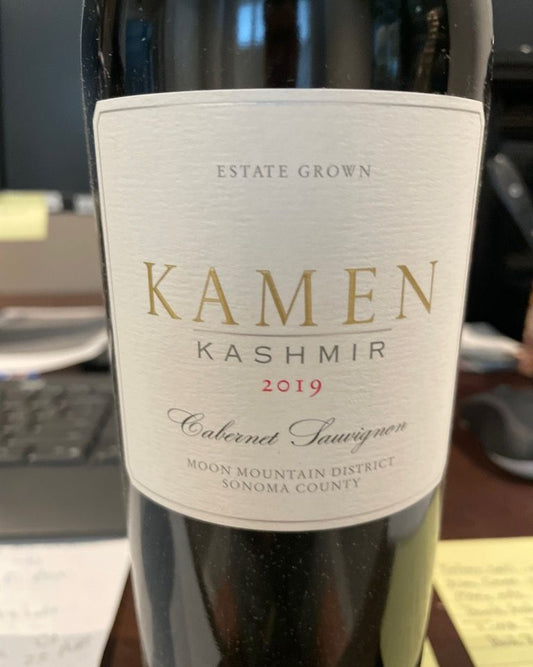 Kamen Estate 2019 Kashmir Cabernet Sauvignon Moon Mountain District