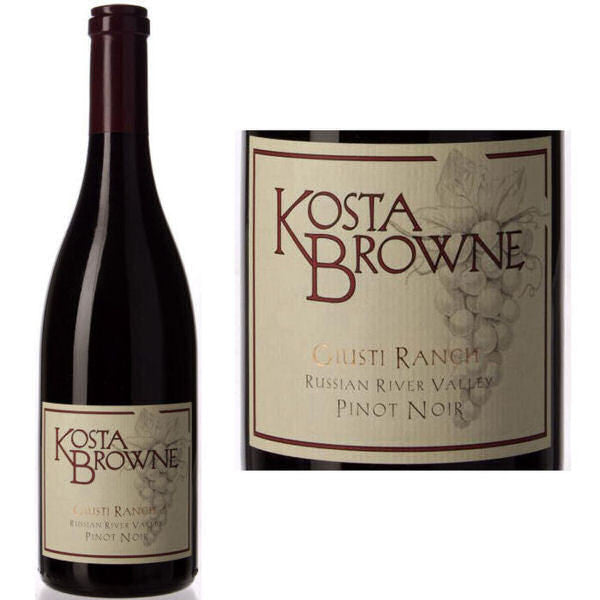 Kosta Browne Kosta Browne Giusti Ranch Russian River Pinot Noir 2022 Rated 95JS