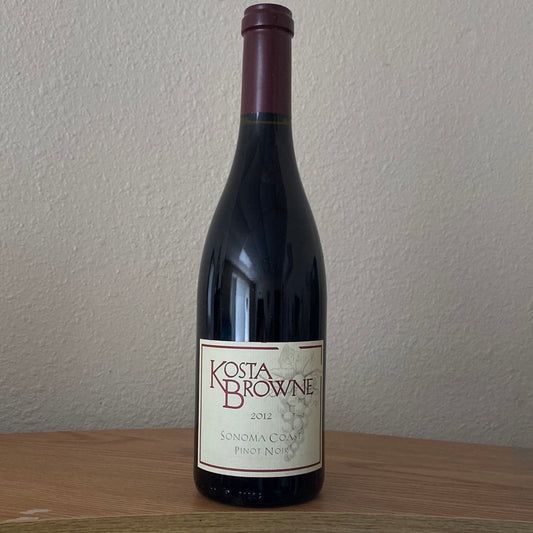 Kosta Browne 2012 Sonoma Coast Pinot Noir