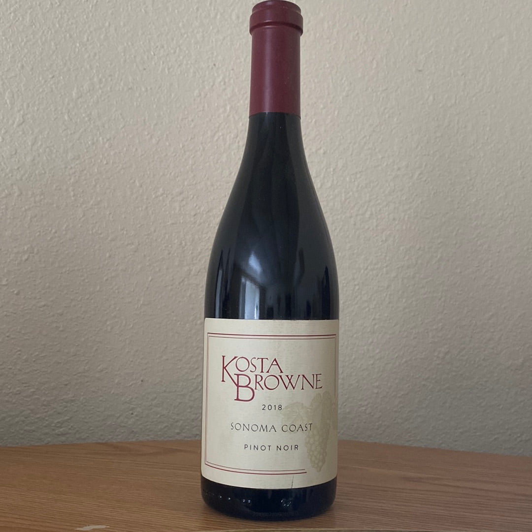 Kosta Browne 2018 Sonoma Coast Pinot Noir
